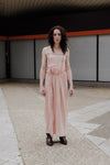 BASERANGE short wrap skirt SKSKW-LC-SP24 light pink (SKSKW1)